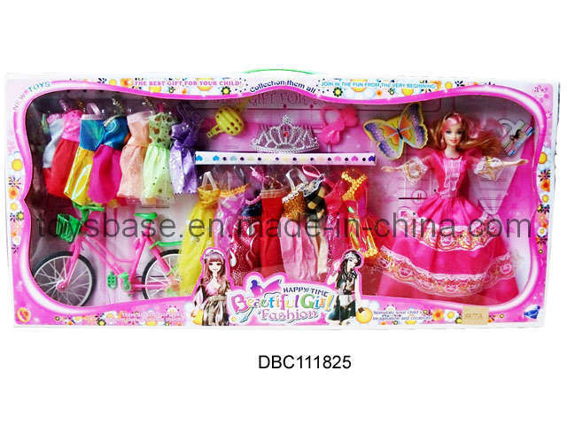 Plastic Girl Doll Toy (DBC111825)