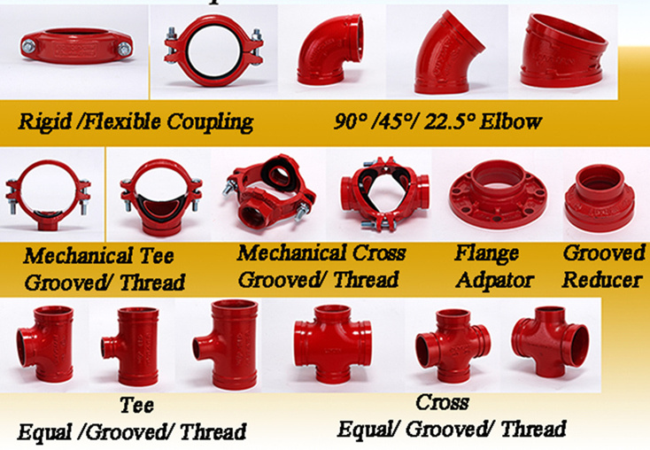 Couplings&Pipe Fittings with UL/FM/CE Approval