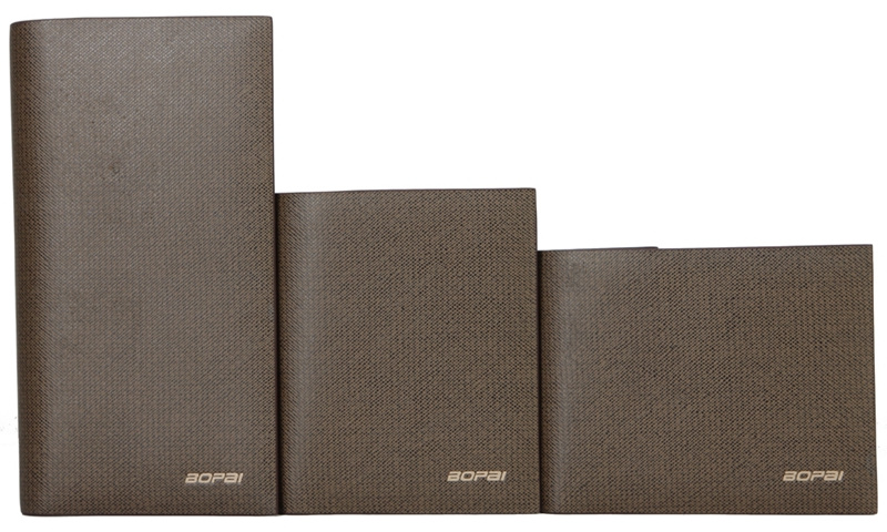 Classical Brown Cowhide Leather Wallet (313-1150)