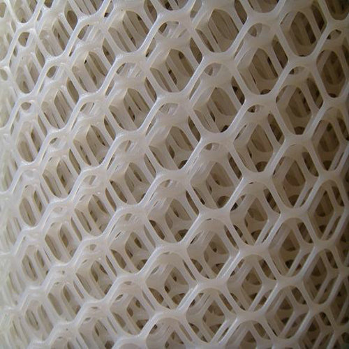 White Plastic Mesh or Netting