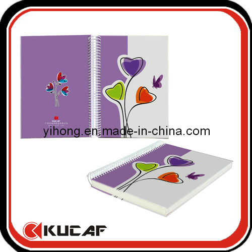 Spiral PP Cover Notebook Customized Design