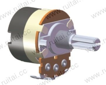 [dy] Rotary Carbon Audio Speed Control Potentiometer R2401S1-VN-B8(P)-F