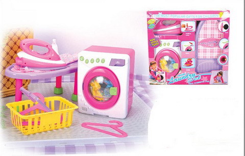 Girl Toy Washing Machine & Iron (H0009300)