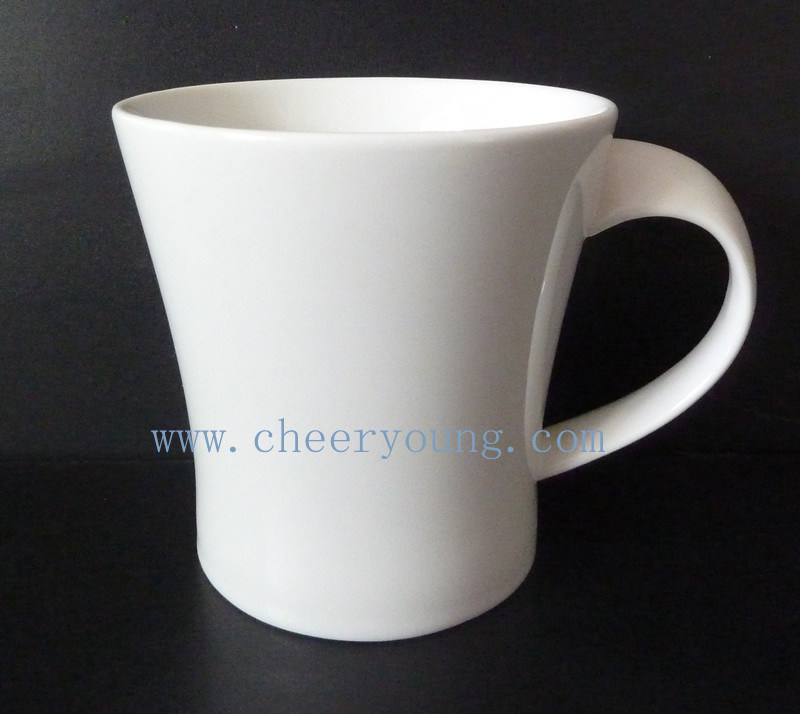 White Porcelain Coffee Mug (CY-P143)