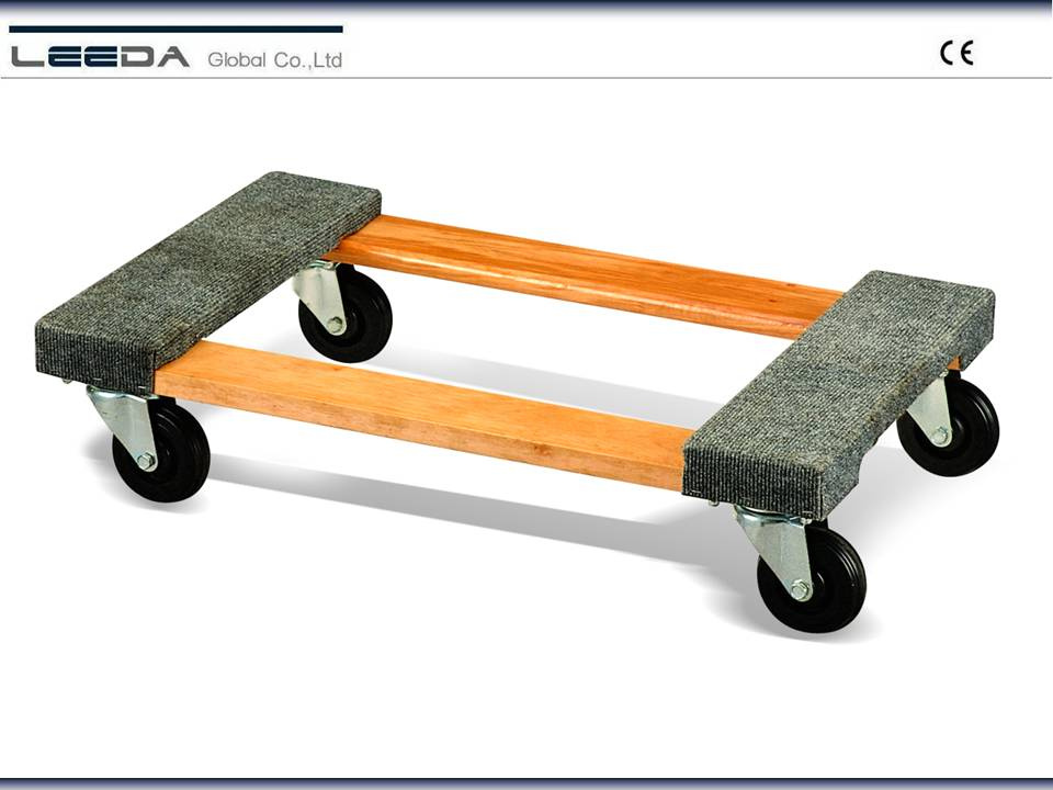Carpet End Frame Hardwood Dollies (DLC series)
