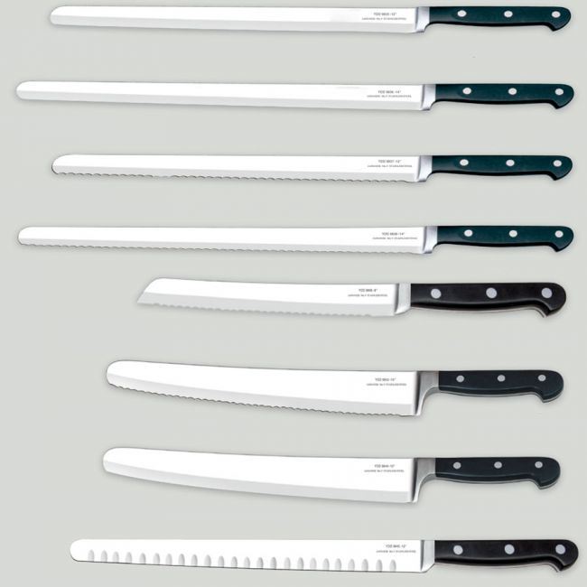 Kitchen Knife Stainess Teel Bread Knife Spatula Scissors Damascus Knife