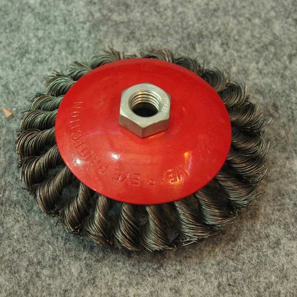 Twisted Circular Wire Brushes