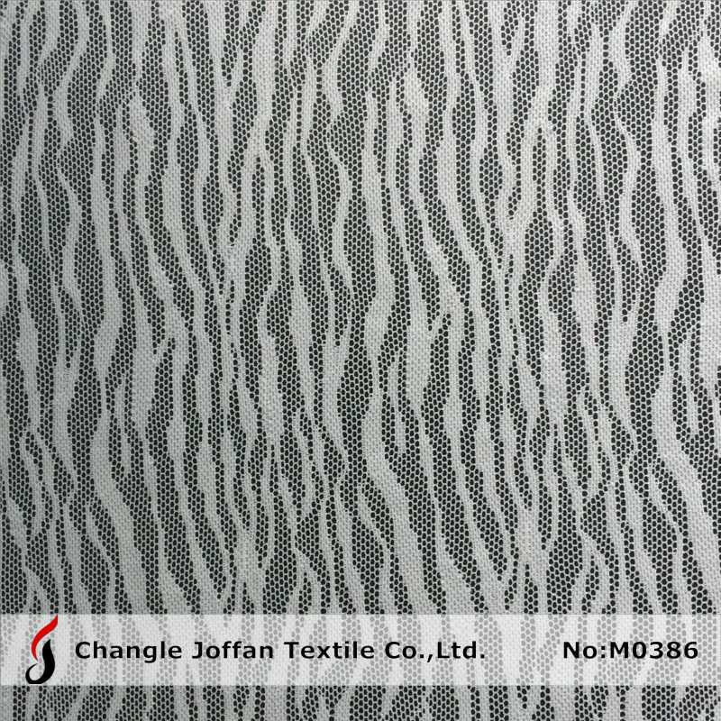 Water Ripple Pattern Mesh Lace Fabric Home Textile (M0386)