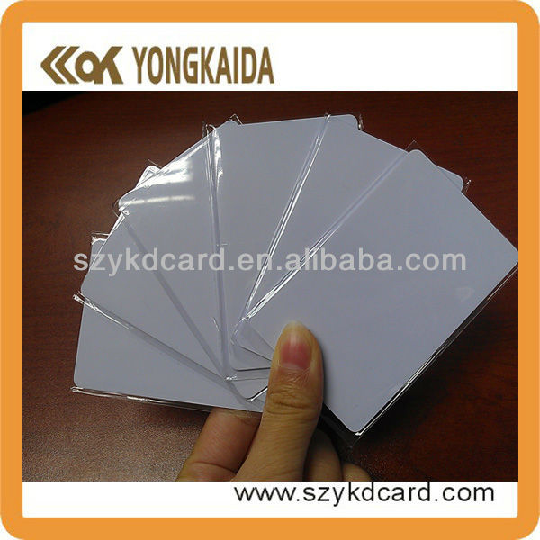 Factory Price 125kHz Em4100 RFID Blank Smart Card with Laser Code