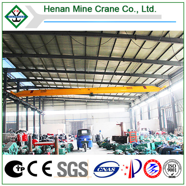 Carbon Steel Single Girder Overhead Crane for Workshop (LDA)