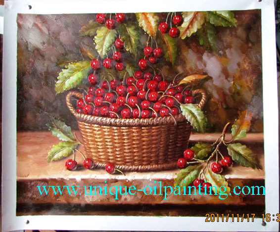 Oil Painting, Fruit Oil Painting, Still Life Oil Painting