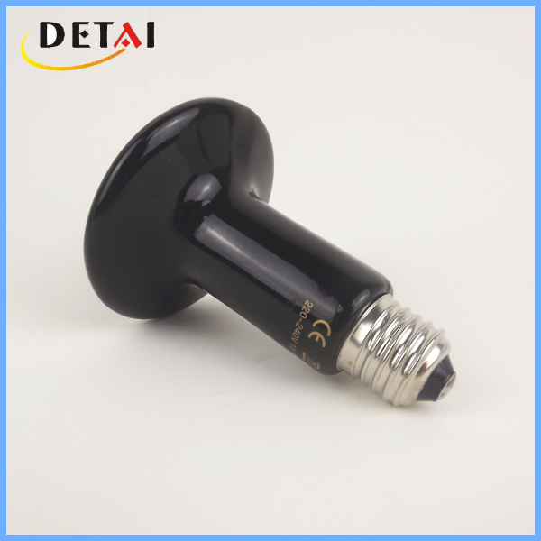 Black Color Infrared Ceramic Heat Bulbs 50W (DC-A164)