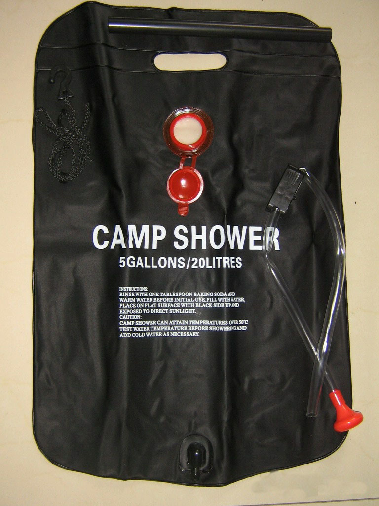 2015 Latest Solar Camping Shower