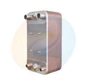 Zl130 Series Stainless Steel AISI 316 Plates Copper Brazed Plate Heat Exchanger Evaporator
