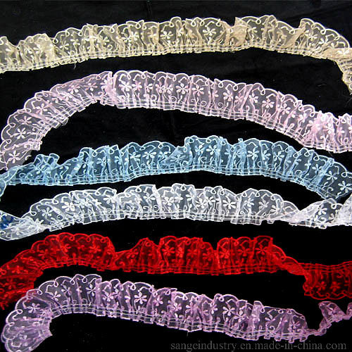 Fashion Colorful Embroidery Lace