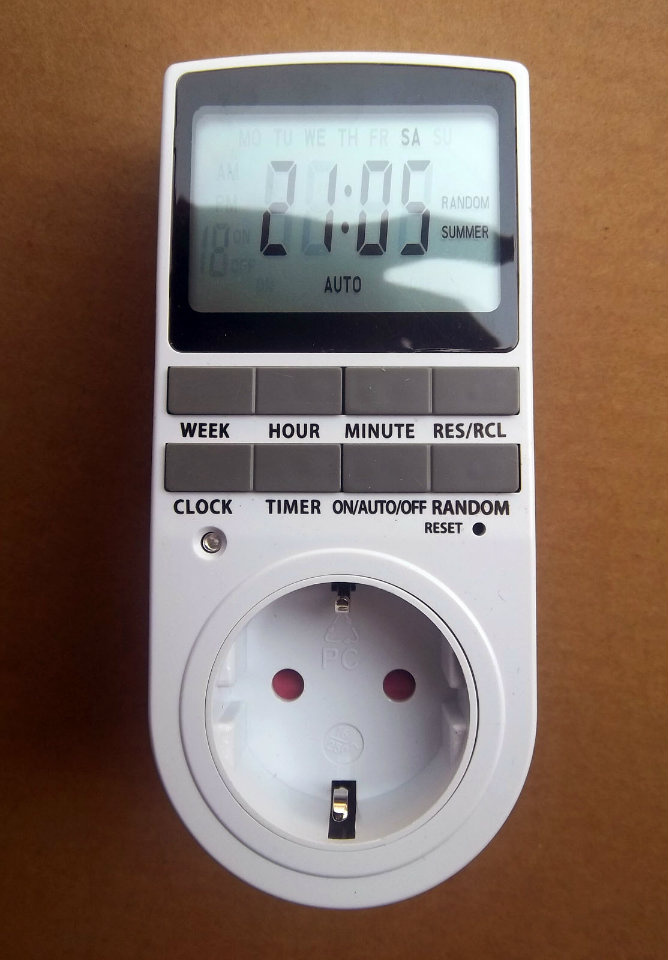 European Style Digital Display Programmable Fancy Timer