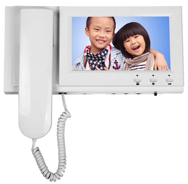 7 Inch Hand-Set Video Door Phone with Touch Screen (M1607BCR)