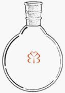Round Bottom Flask, Single Neck, Heavy Duty (Laboratory Glassware)