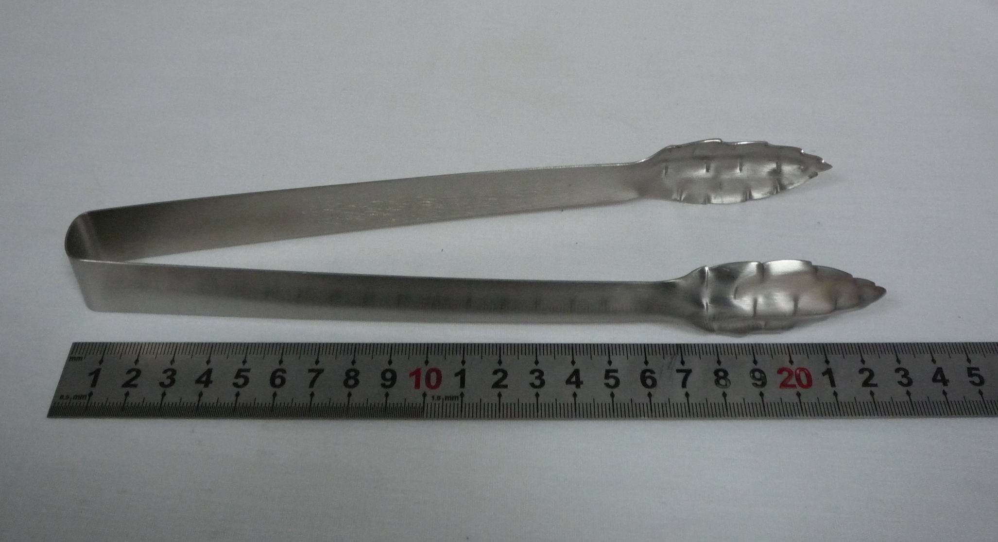 SGS Approved Stainless Steel Ice Tong (W2127)