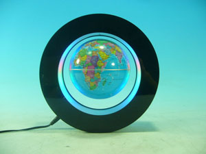 4 Inches Magentism Globes With World Map (MS3-8A)