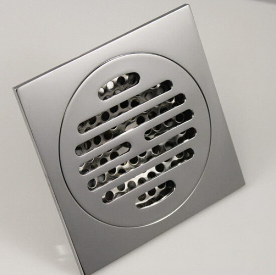 Stainless Steel Polished Pop-up Floor Drain