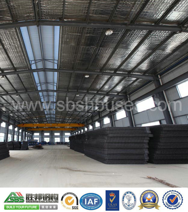Sandwich Panel Steel Structure Workshop Building
