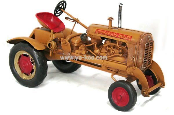 Metal Craft (Antique Metal Tractor Model) (JLTR1415-ORG)
