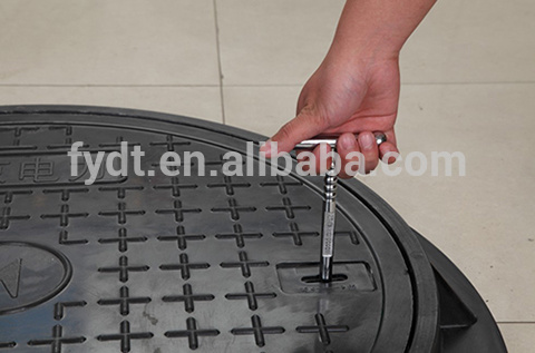 Lockable Burglarproof FRP Plastic Covers for Sewerage System