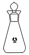 Flasks Iodine Determination, with Standard Ground Joint