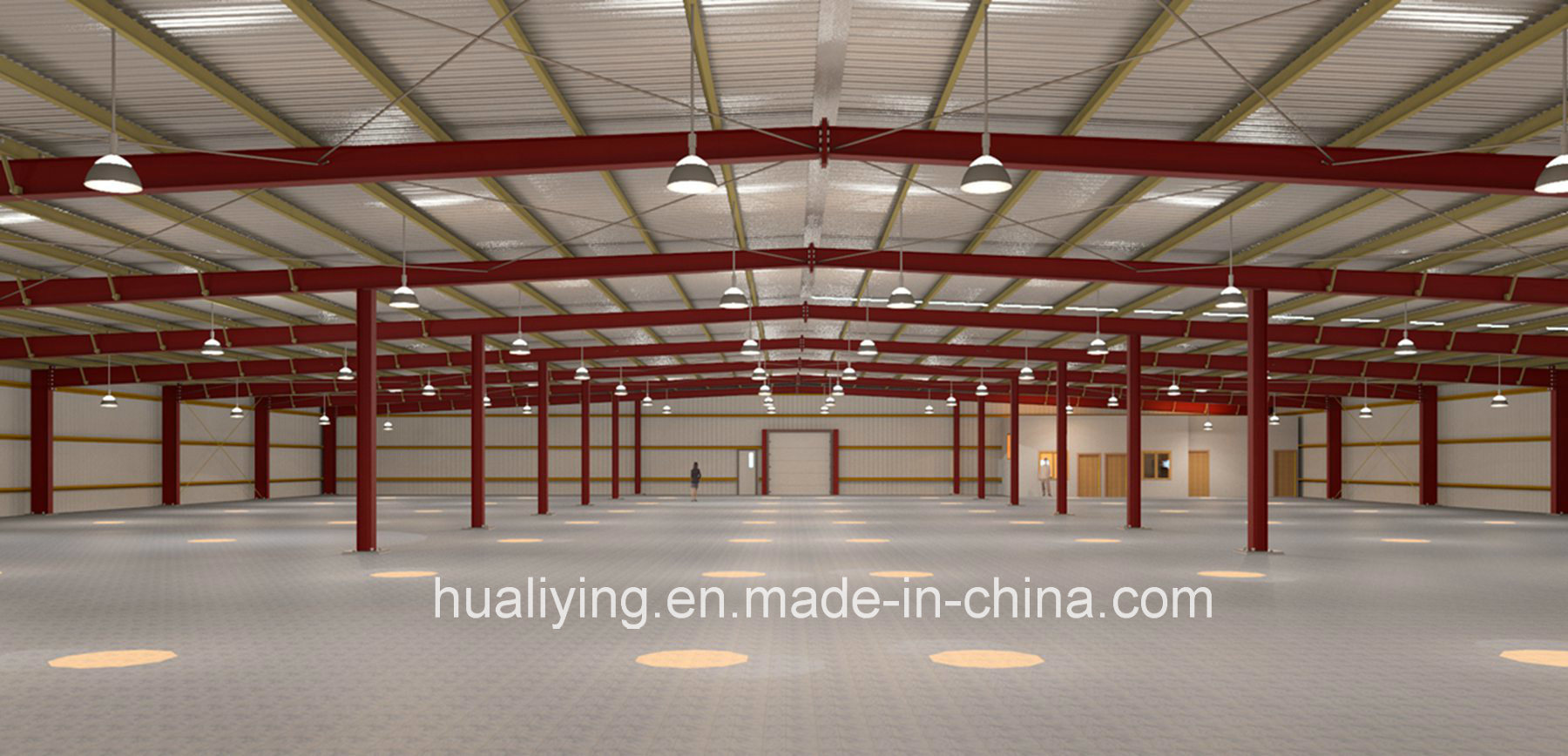 Steel Frame, Warehouse, Prefabricated House, Metal Structural Building