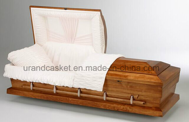 Solid Oak Casket