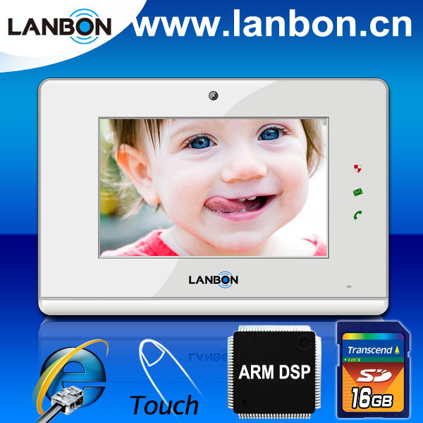 4 Appartments Video Intercom Door Phone System