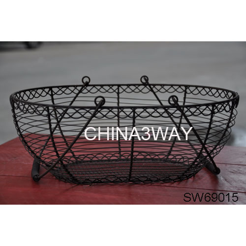 Hand Weave Wire Basket for Gift Packing