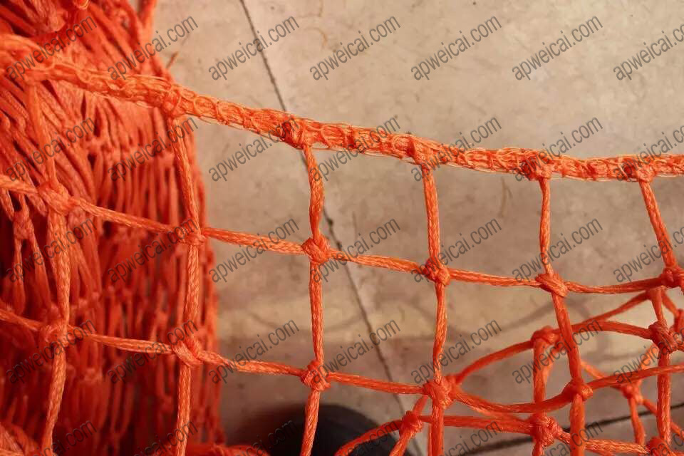 HDPE Braided Knotted Netting 4mm X 40mm X 40mm Opening