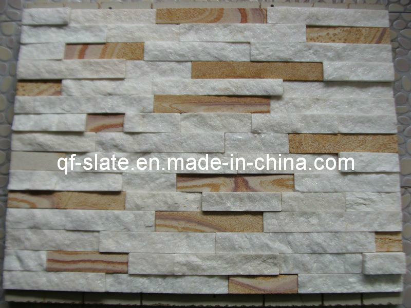 Natural White and Colorful Quartzite Stone for Wall Cladding