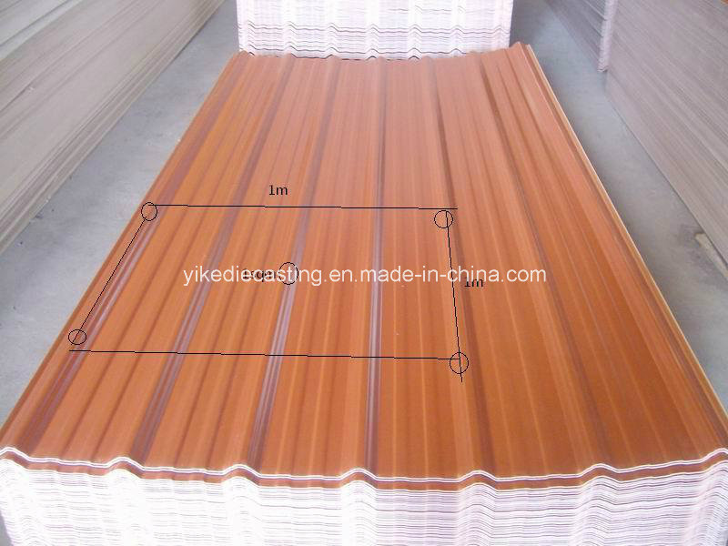 UV Proof 3-Layer Plastic Construction Material for Roof