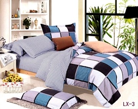 European and American Style - China Manufacturing New Four Piece Bedding Cotton Fabric Flange Combined Set (ZHSHDL)