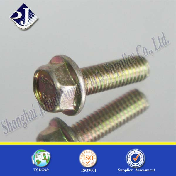 Hex Flange Bolt with Full Thread