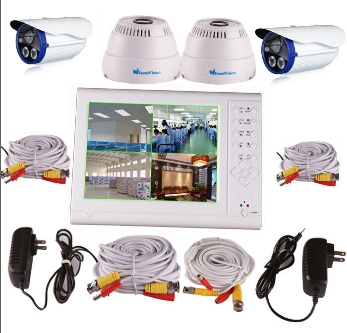 CCTV Security Product H. 264 CCTV 4CH DVR Cms Free Software