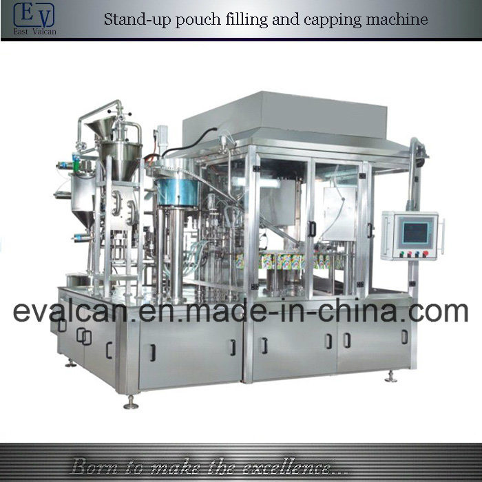 Automatic Spouted Pouch Packing Machine for Beverage