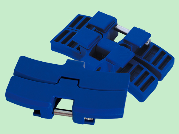 Flat Top S4090 Sideflex Plastic Conveyor Chainbelt