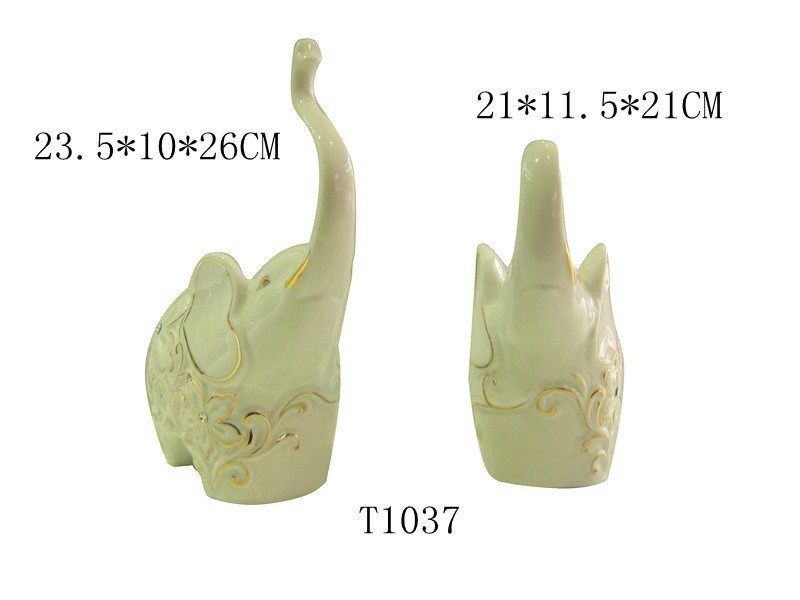 Porcelain Animal Crafts for Home Decoration (NCC-787)