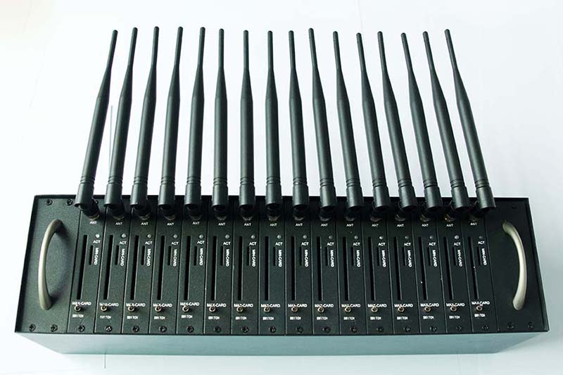 16 Port Wavecom Fastrack M1306b GSM/GPRS Modem Bulk Sending SMS MMS