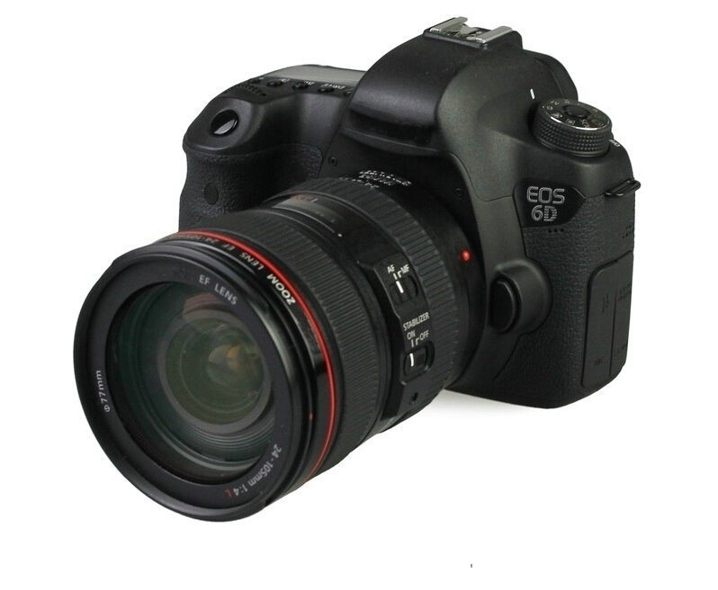 6D SLR Camera 20.2MP 24-105mm Lens Professional Digital SLR Camera