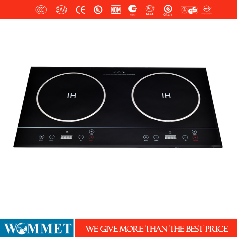 Induction Cooker with Double Burners