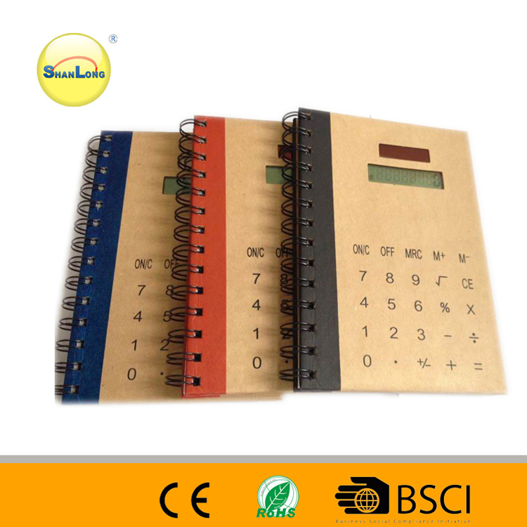 Promotional 8 Digits Notebook Calculator for EU Market