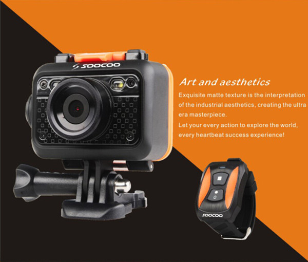 2015 1080P Full HD Soocoo S60 WiFi Sport Camera Waterproof 60m 170 Degree View Angle 2.4G Wireless Remote Control