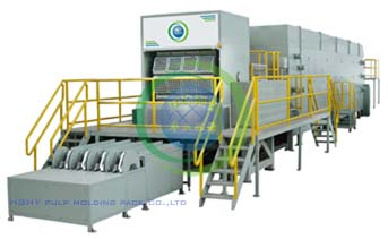 Used Waste Paper Egg Tray Making Machine Pulp Molding Egg Tray Machine