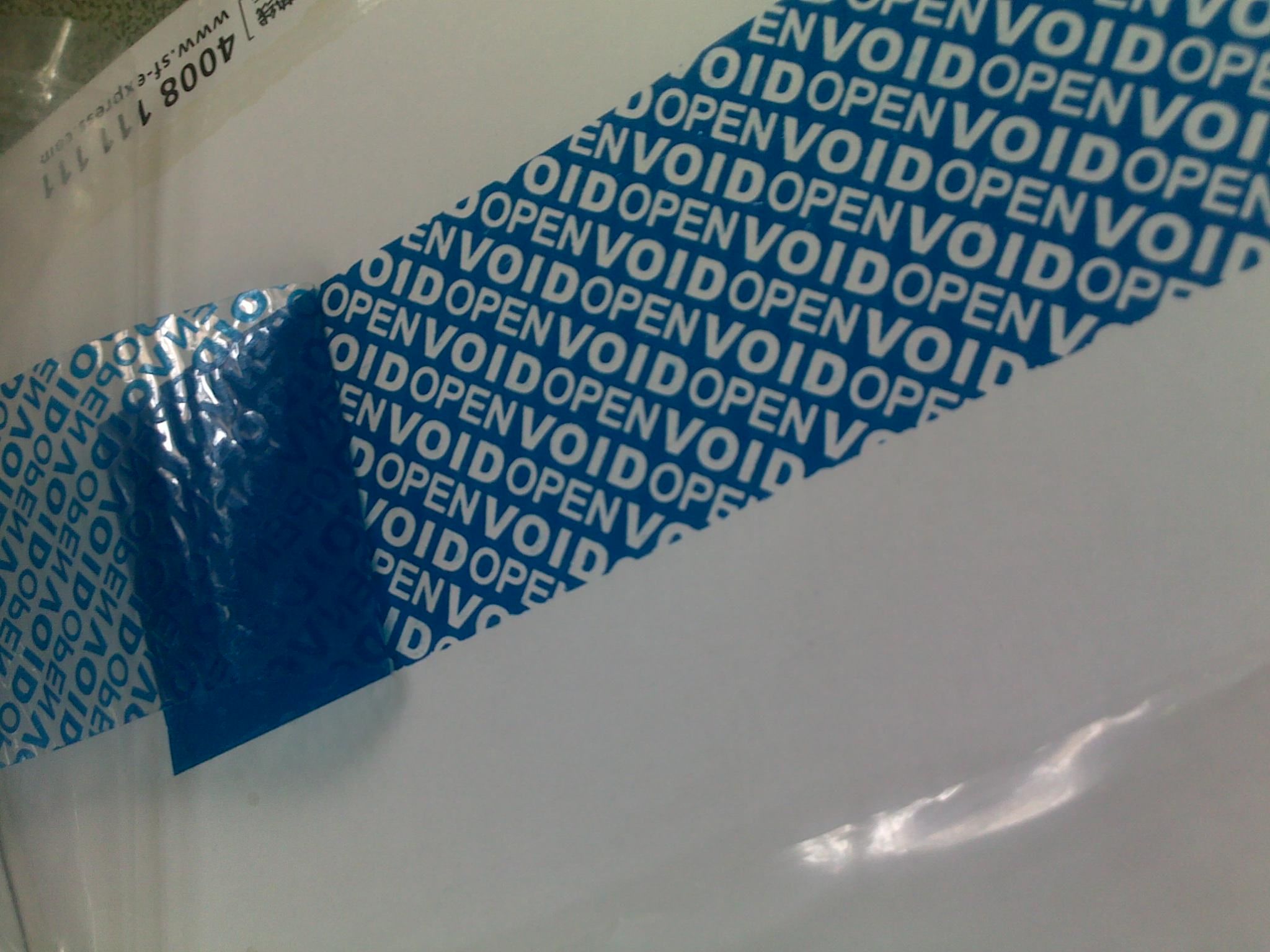 Security Custom Tamper Evident Proof Printing Tape