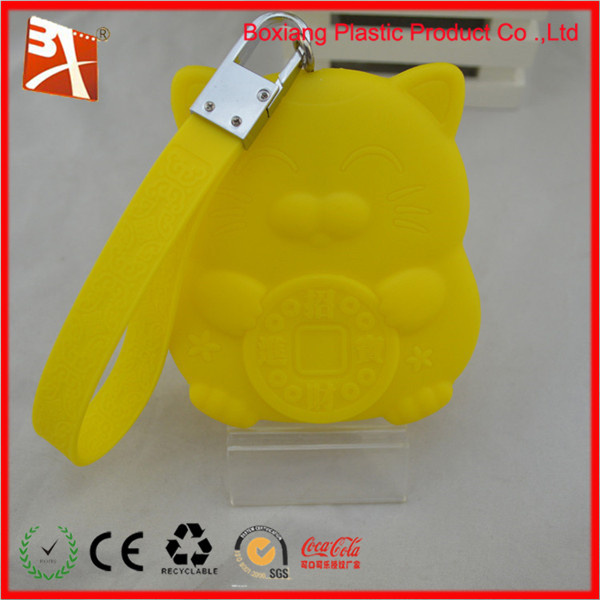 Lovely Little Pig Pattern Silicone Wallet